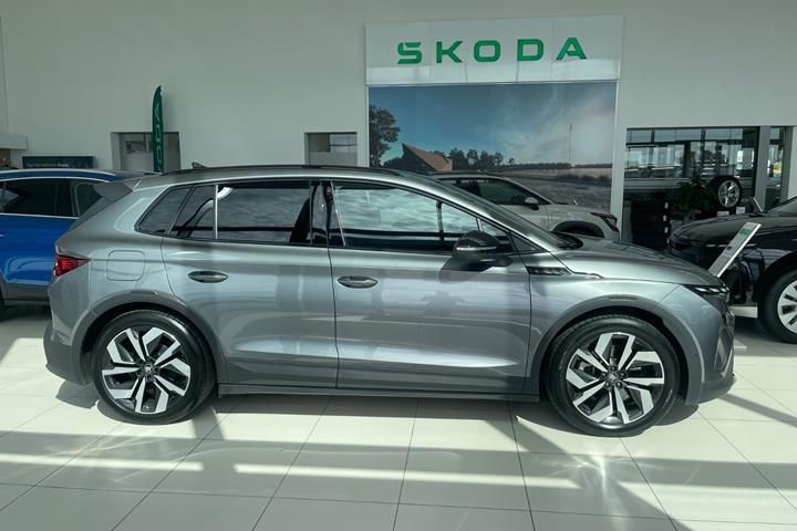 Grå Skoda Elroq fra 2025