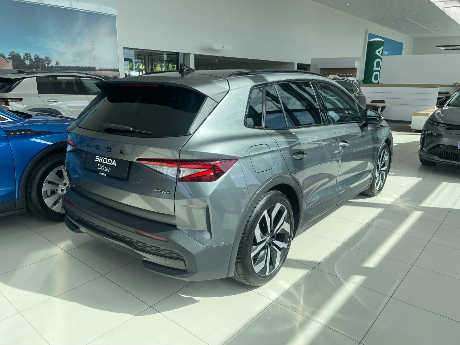 Grå Skoda Elroq fra 2025