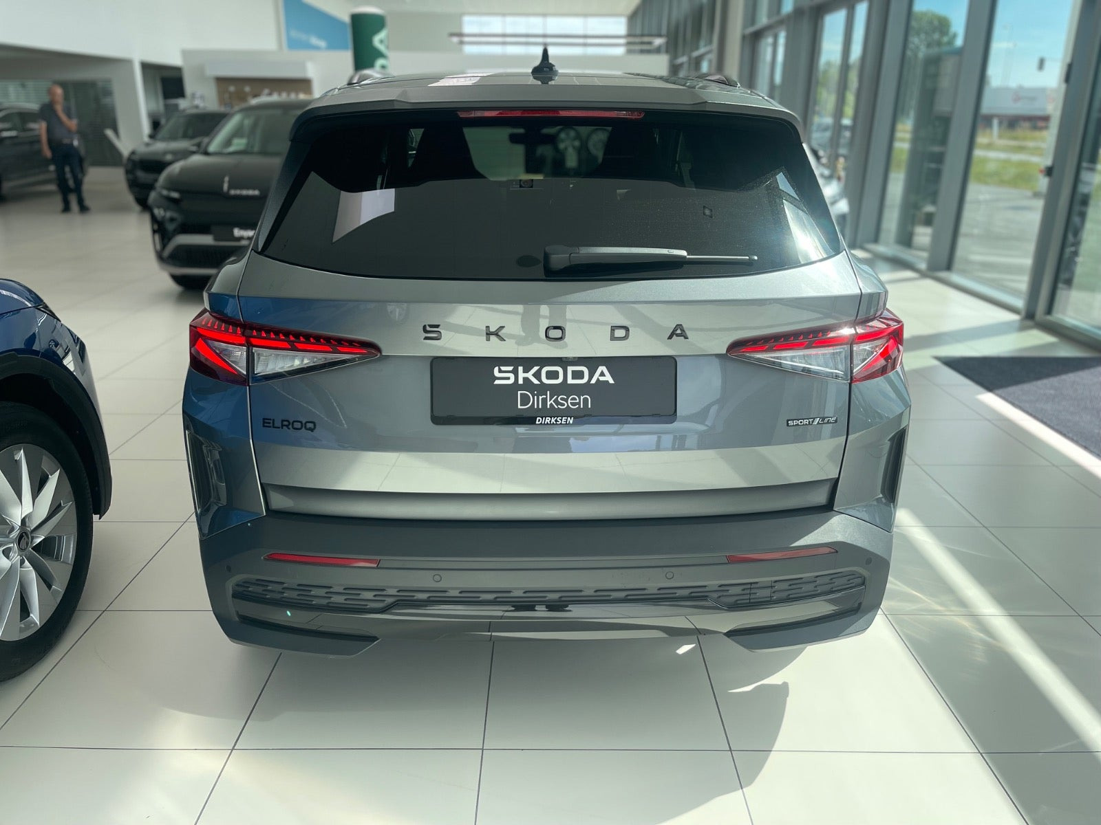Grå Skoda Elroq fra 2025