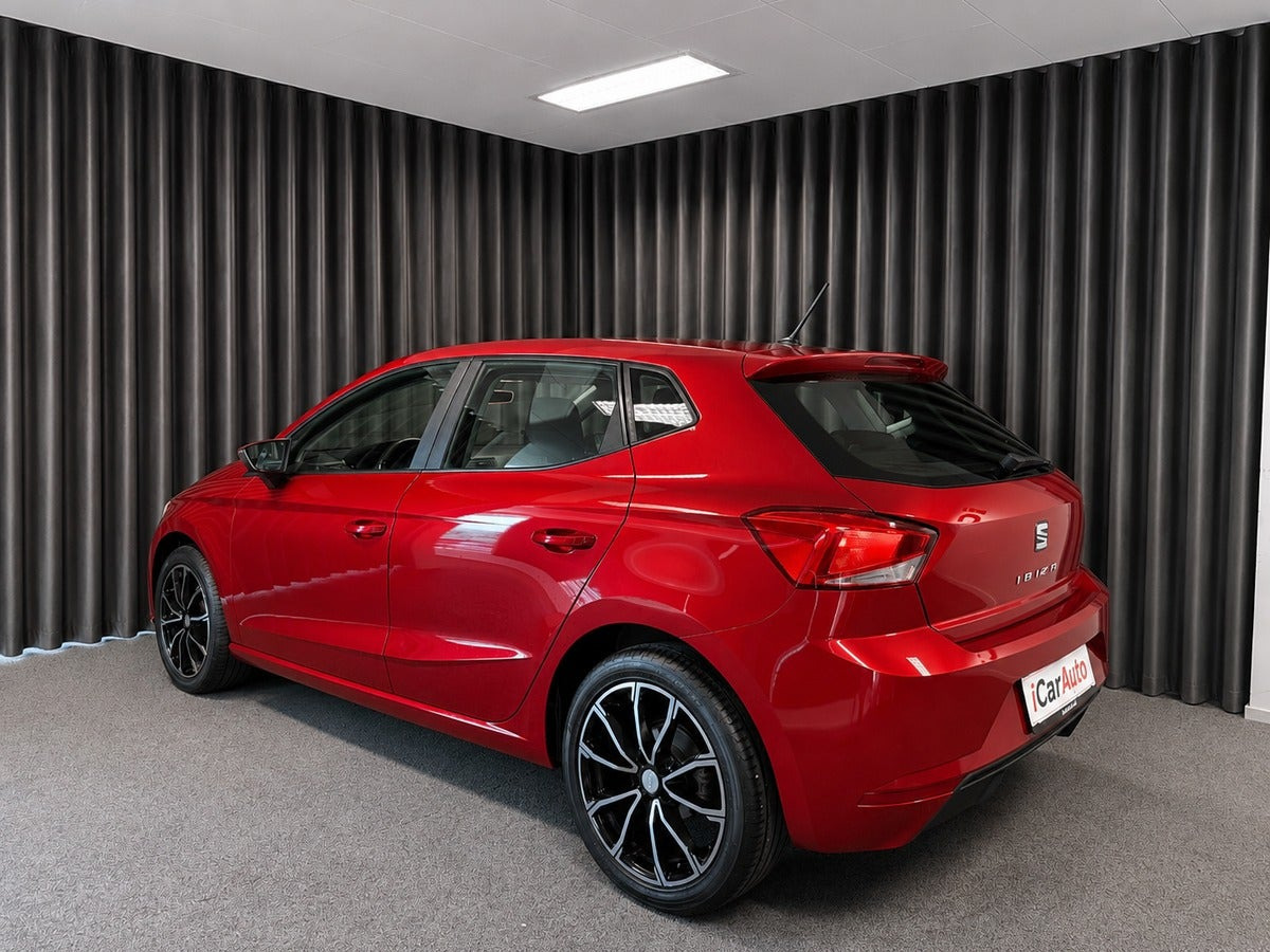Rød Seat Ibiza fra 2018
