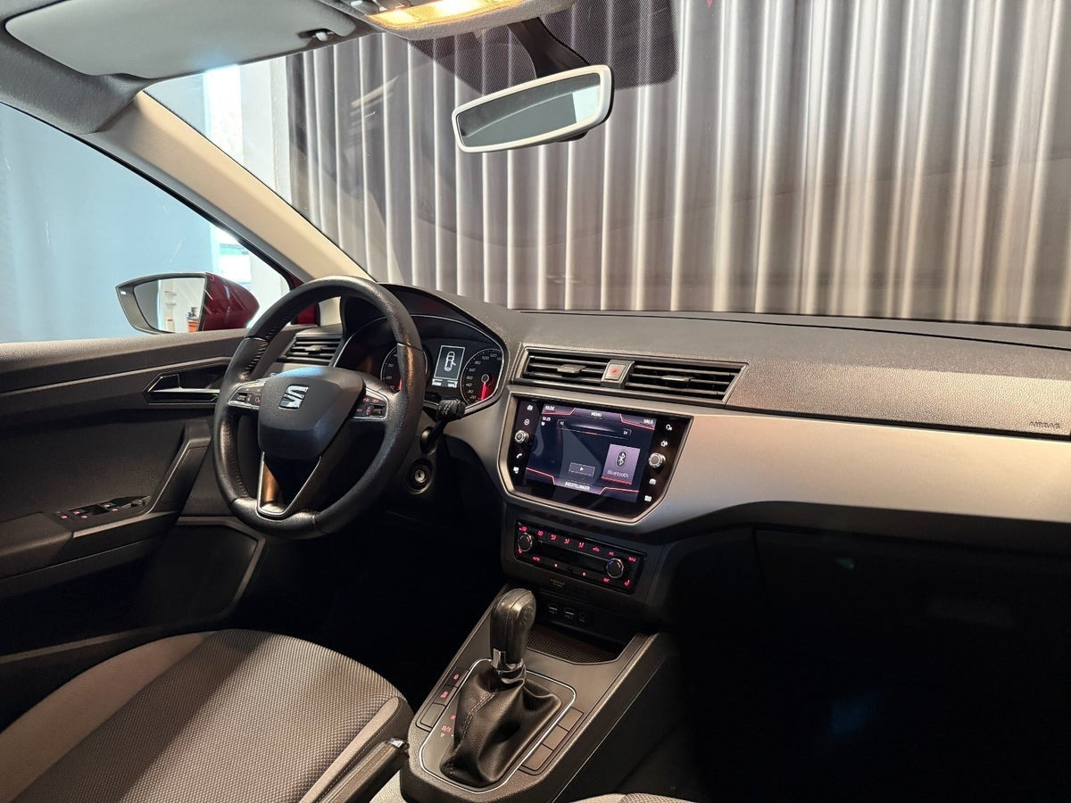 Rød Seat Ibiza fra 2018