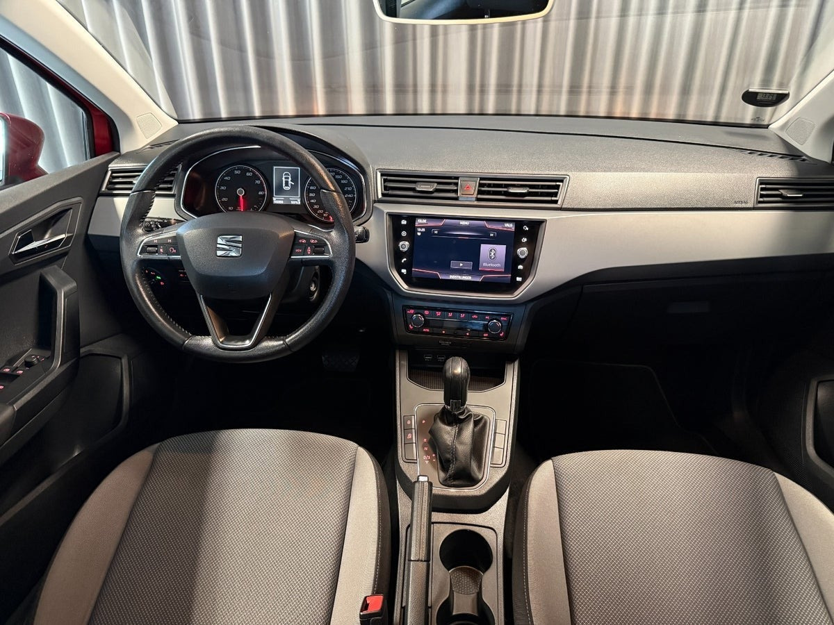 Rød Seat Ibiza fra 2018