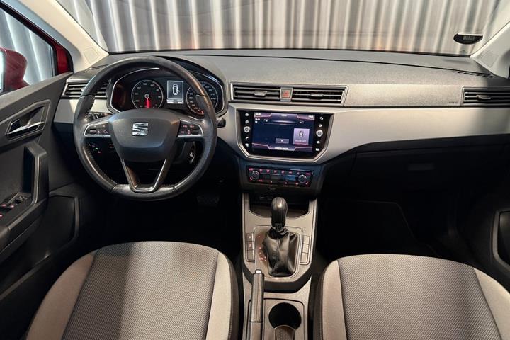Rød Seat Ibiza fra 2018