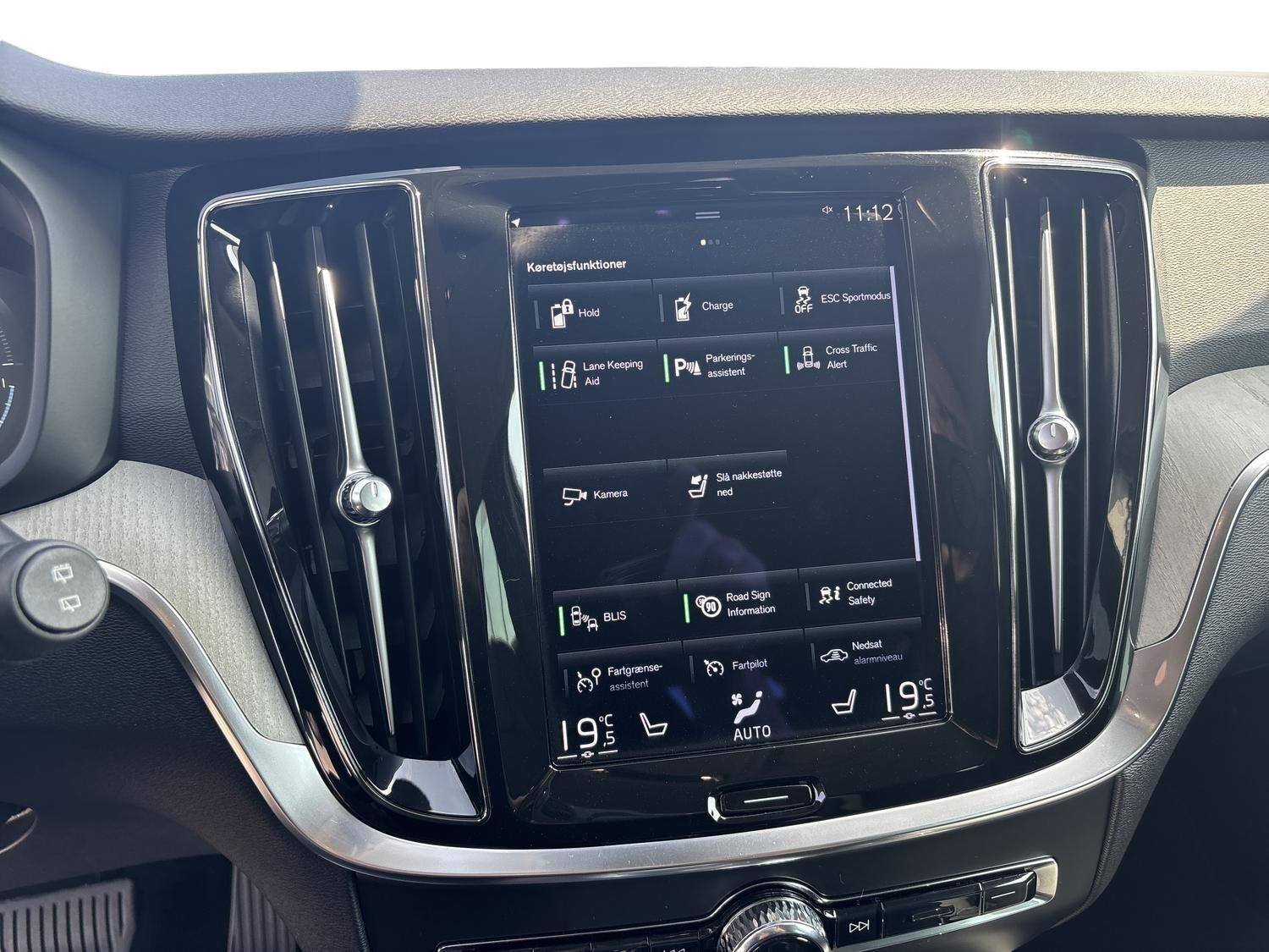 Sort Volvo V60 fra 2021