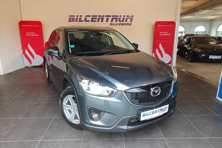 Blå Mazda CX-5 fra 2012