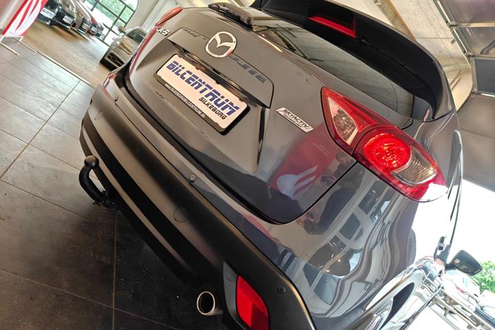 Blå Mazda CX-5 fra 2012