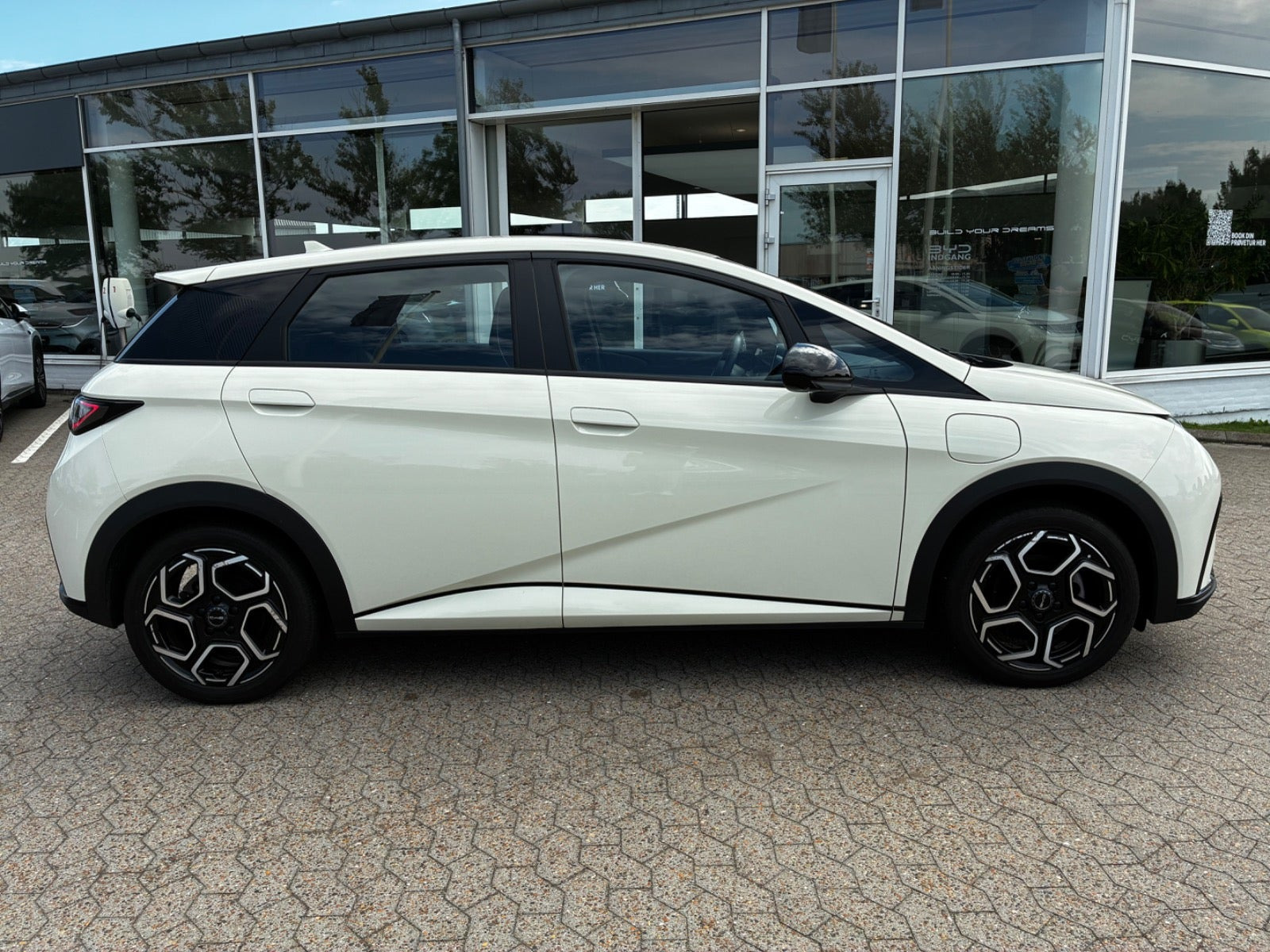 Beige BYD Dolphin fra 2024
