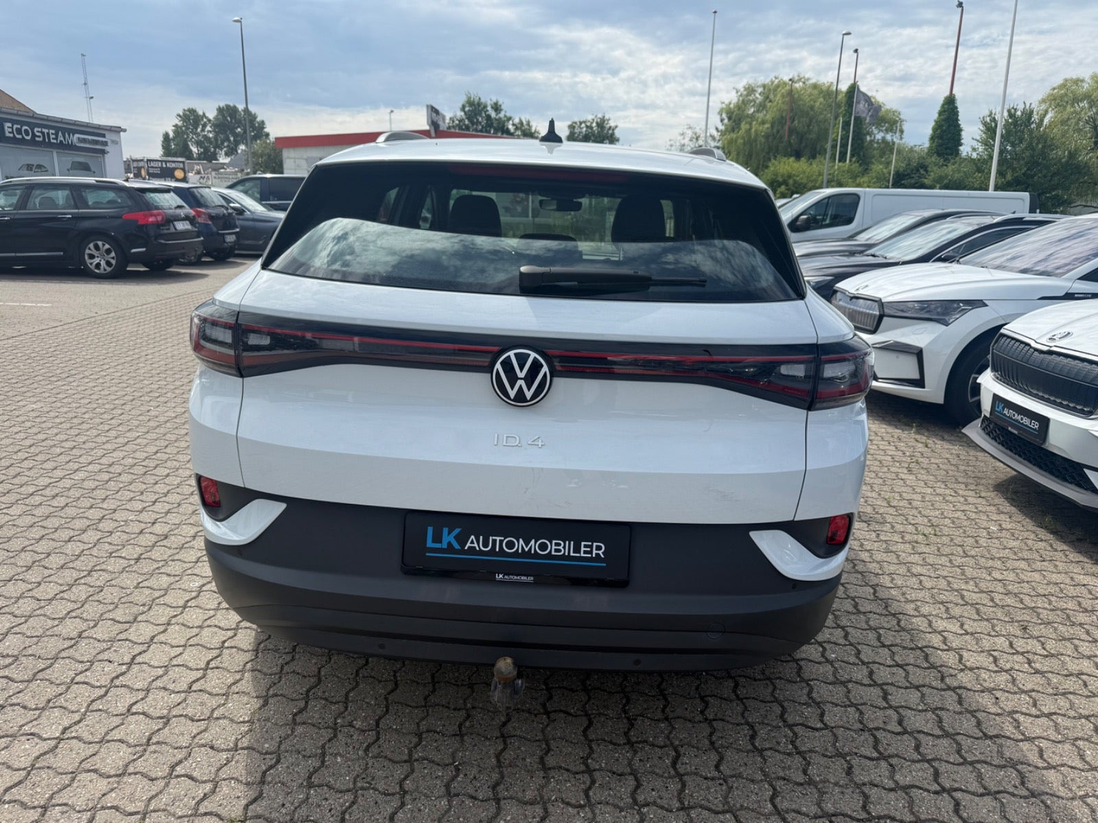 Hvid VW ID.4 fra 2023
