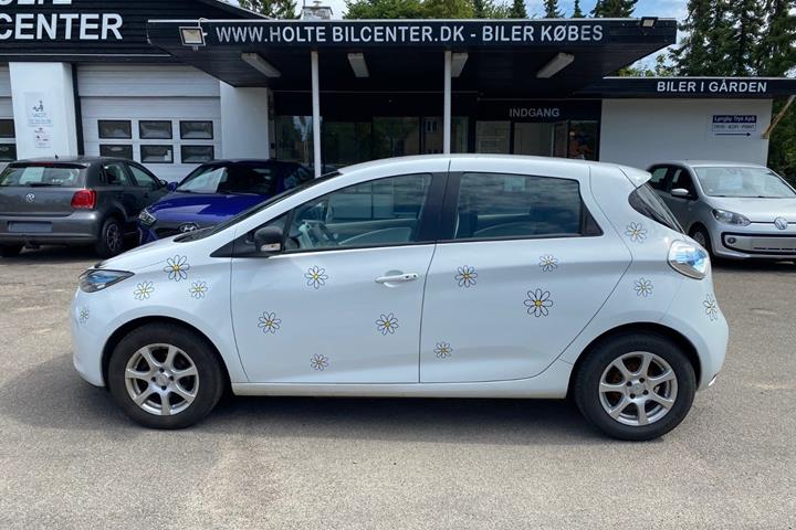 Hvid Renault Zoe fra 2019