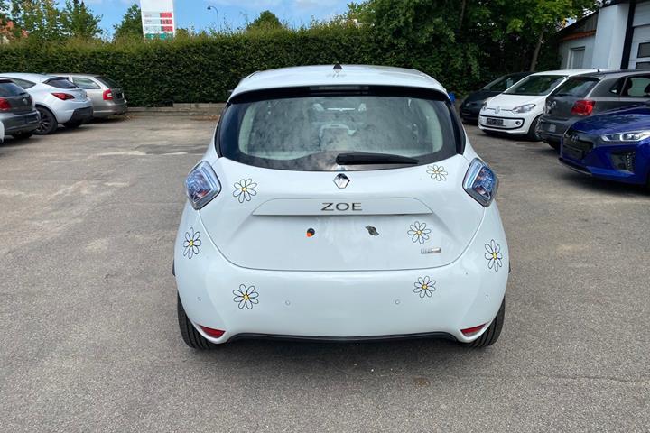 Hvid Renault Zoe fra 2019