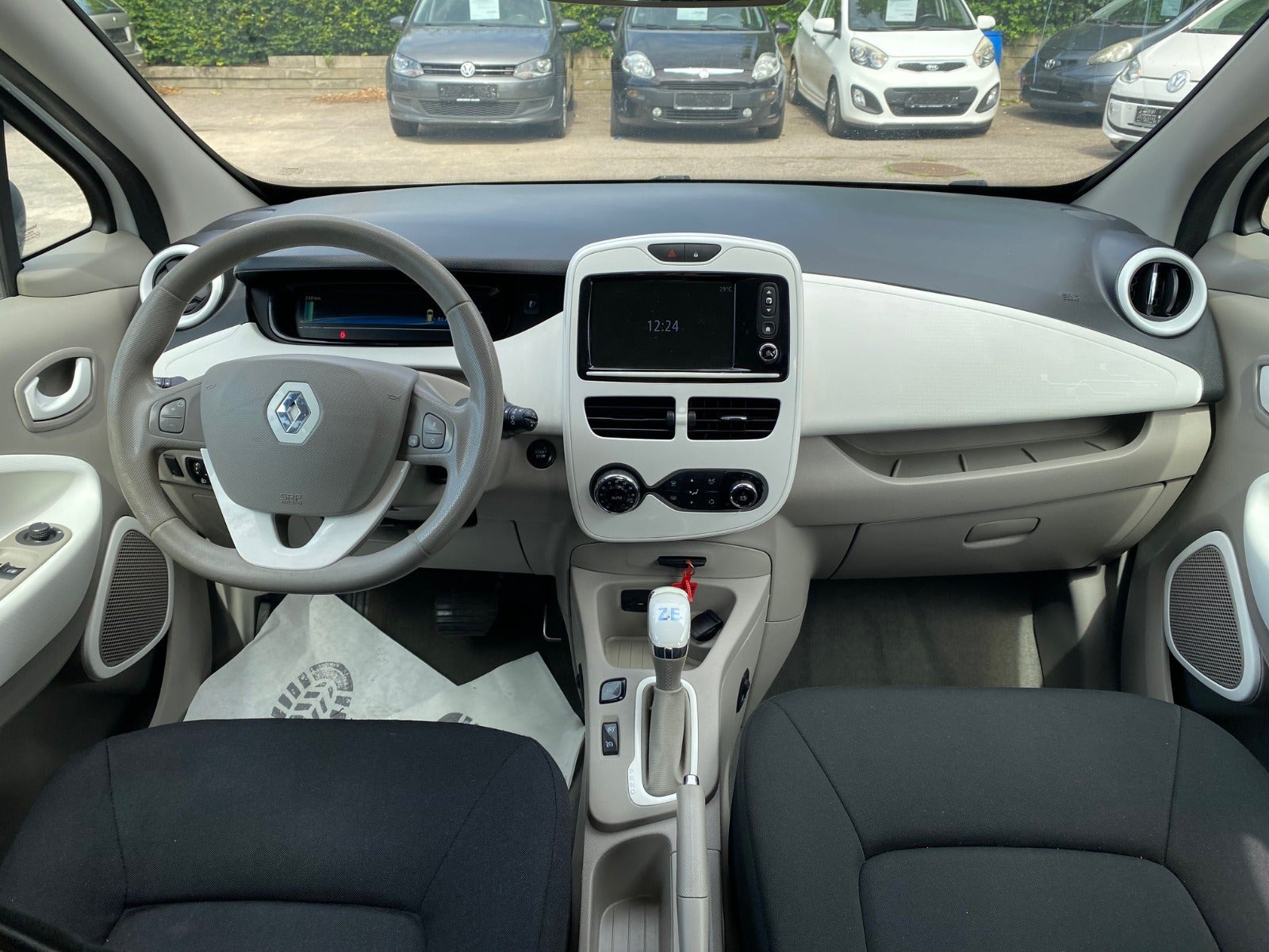 Hvid Renault Zoe fra 2019