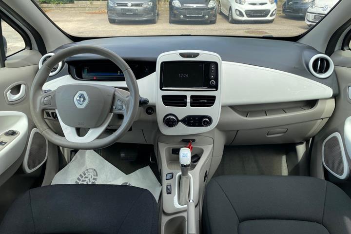 Hvid Renault Zoe fra 2019