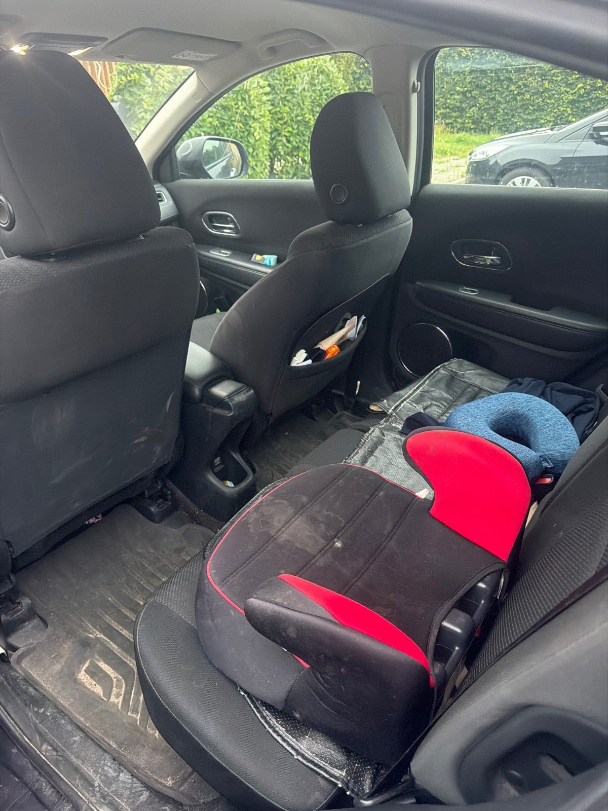 Sort Honda HR-V fra 2016 set indefra