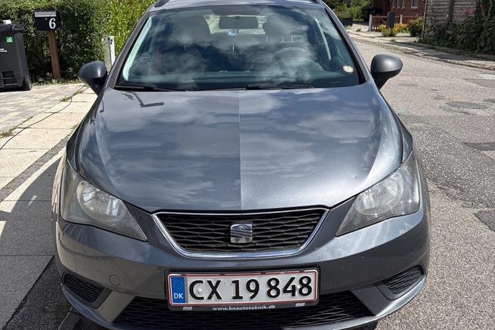 Grå Seat Ibiza fra 2013