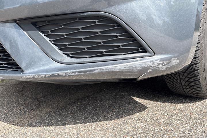 Grå Seat Ibiza fra 2013