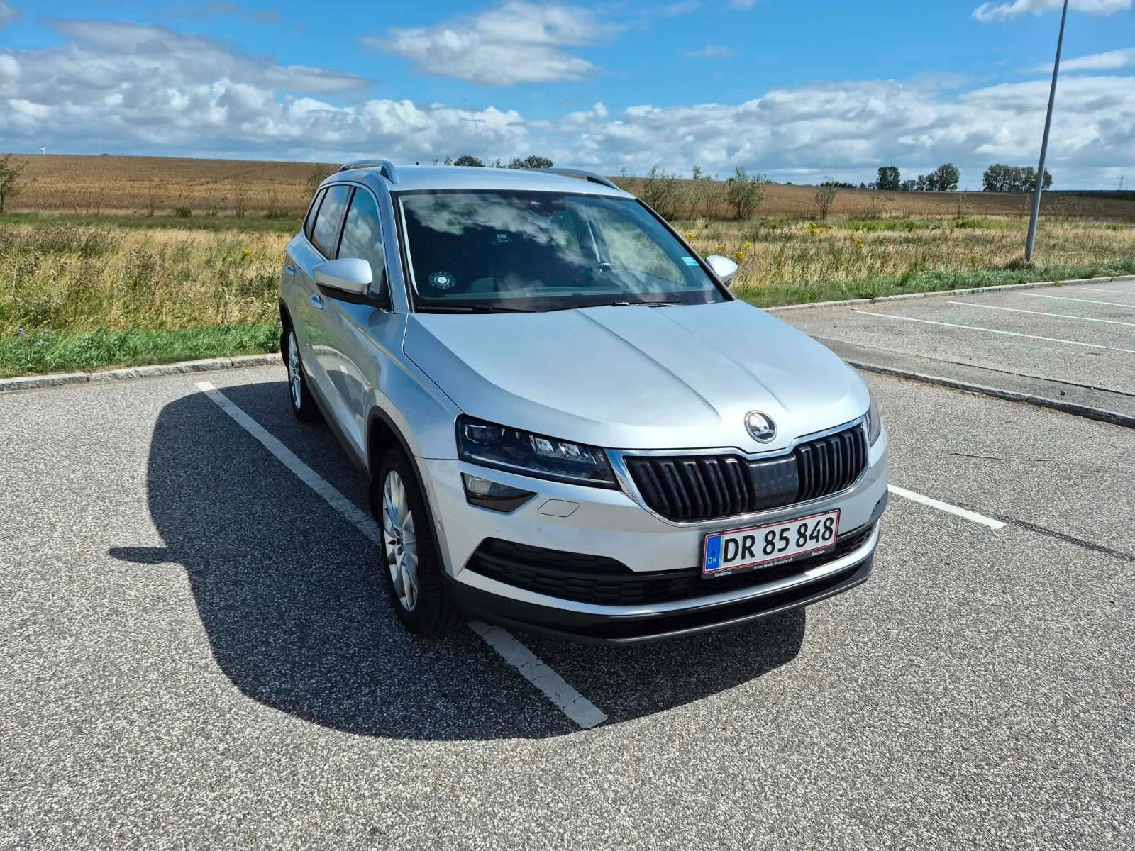 Sølv Skoda Karoq fra 2021