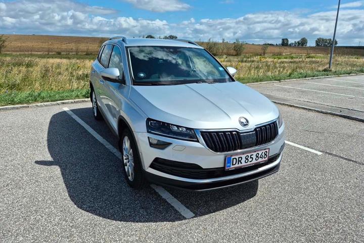 Sølv Skoda Karoq fra 2021