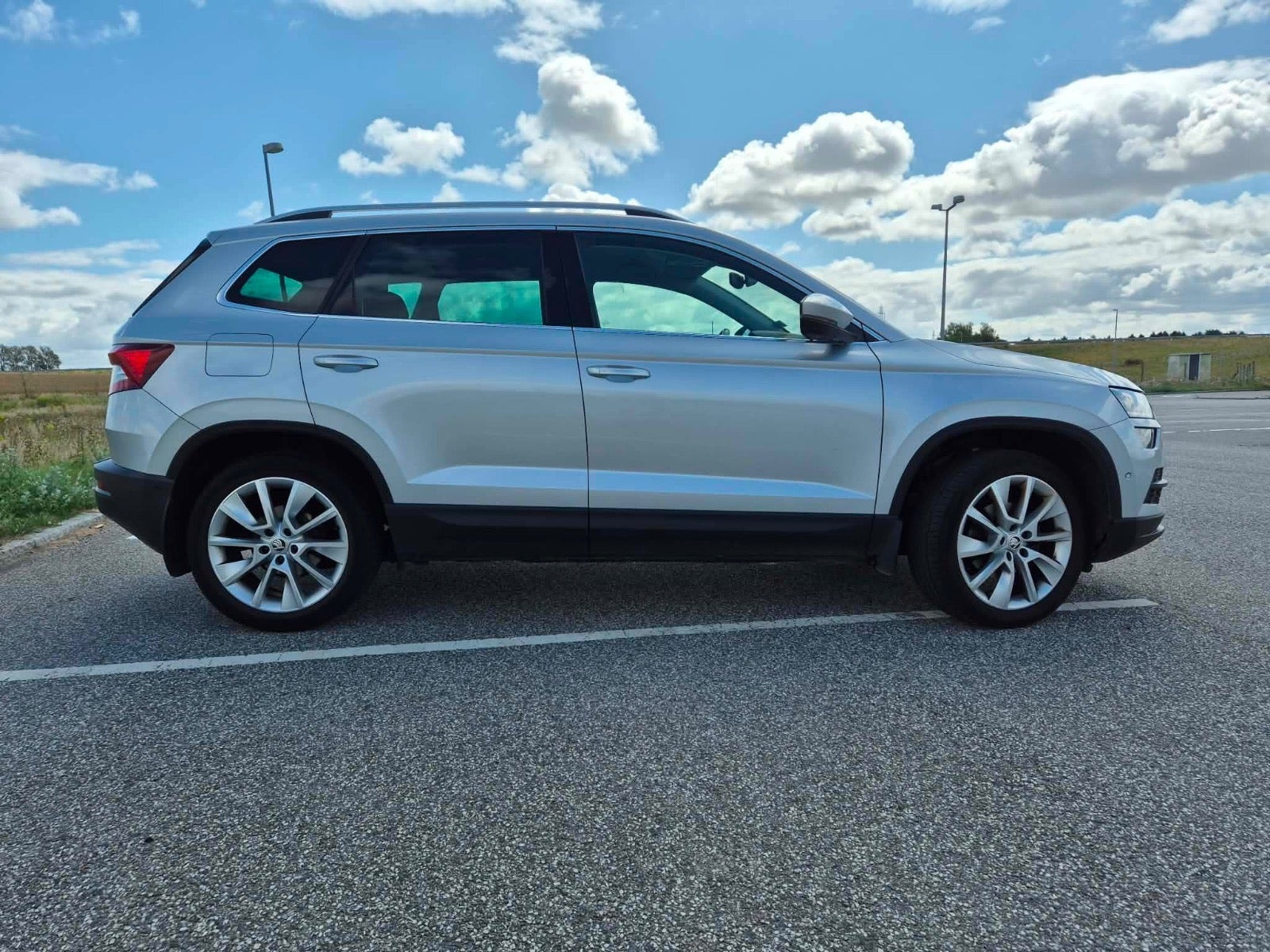 Sølv Skoda Karoq fra 2021