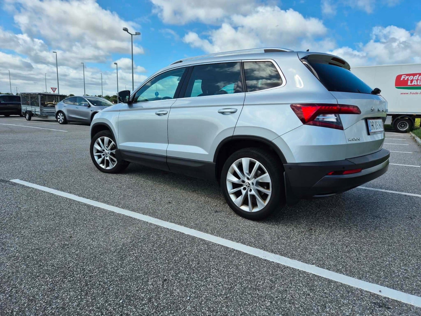Sølv Skoda Karoq fra 2021