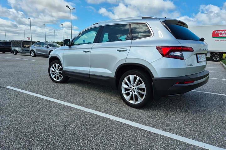 Sølv Skoda Karoq fra 2021