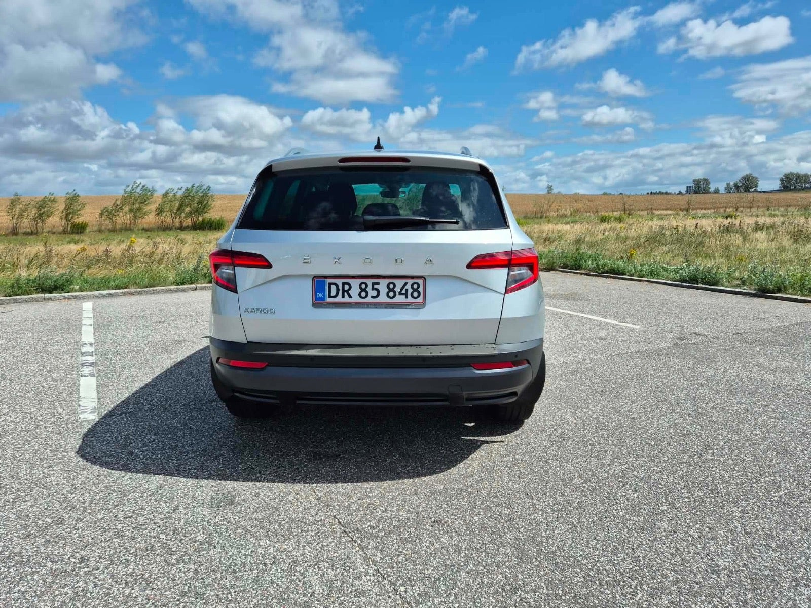 Sølv Skoda Karoq fra 2021