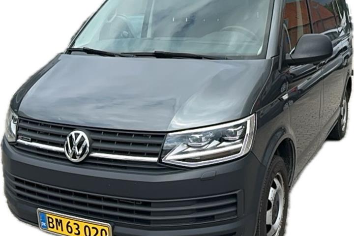 Grå VW Transporter fra 2017