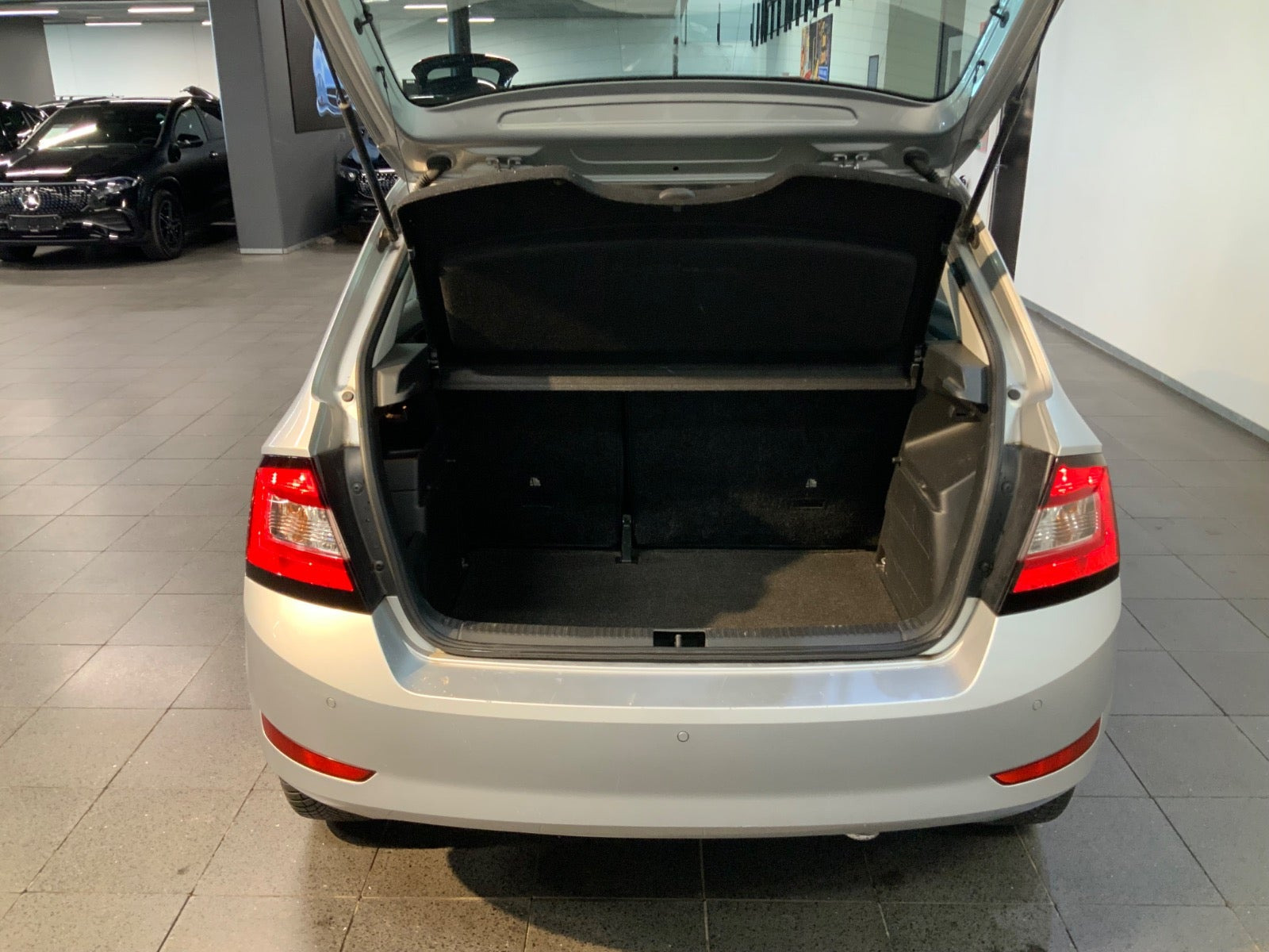 Sølv Skoda Fabia fra 2019