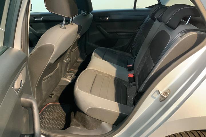 Sølv Skoda Fabia fra 2019