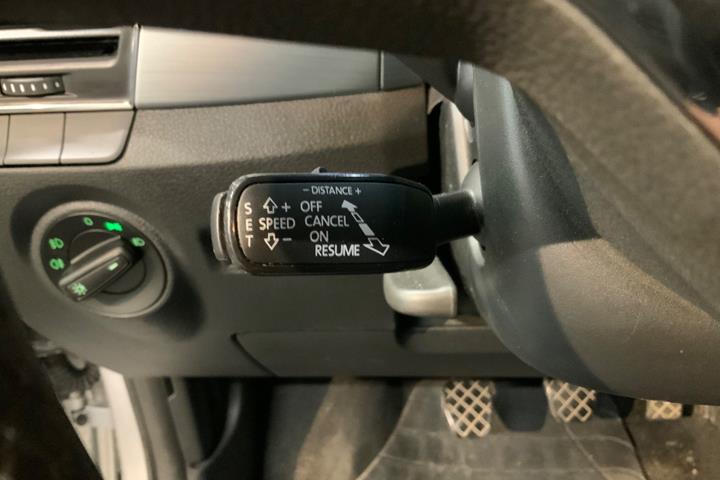 Sølv Skoda Fabia fra 2019