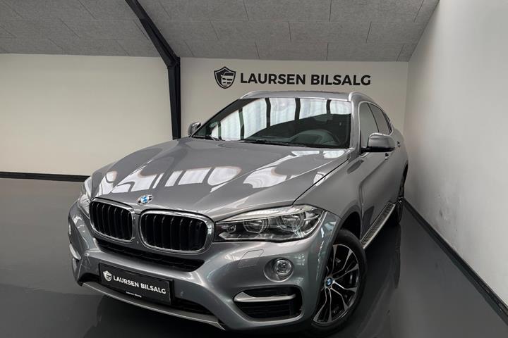 Sølv BMW X6 fra 2016