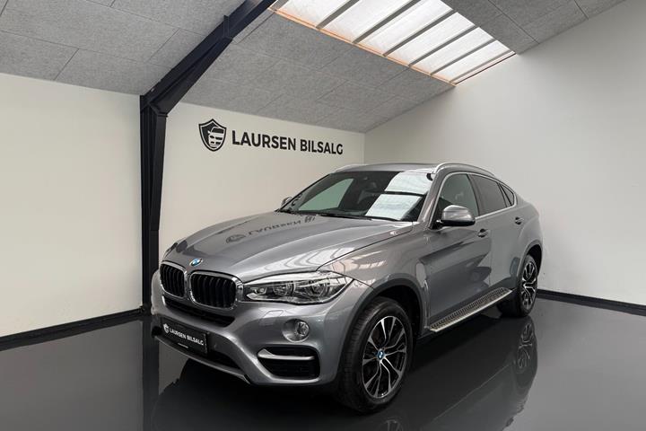 Sølv BMW X6 fra 2016