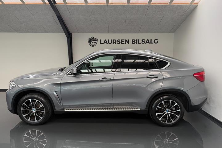 Sølv BMW X6 fra 2016