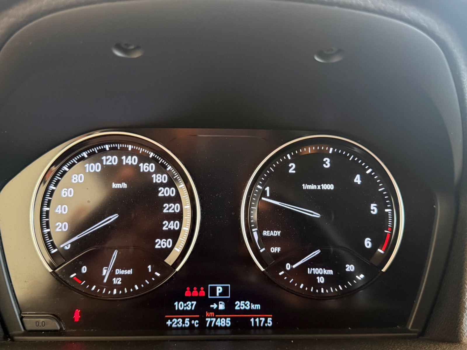 BMW 218d Active Tourer Steptronic, 8-trinn, 150hk, 2019