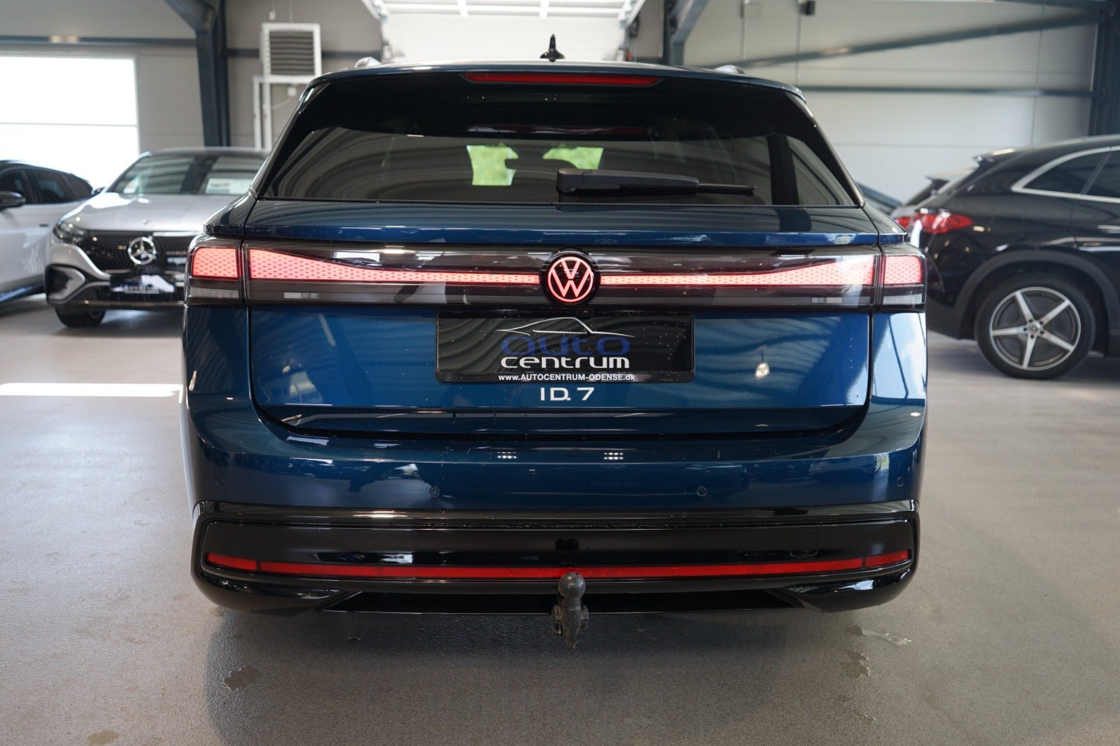 Blå VW ID.7 fra 2025