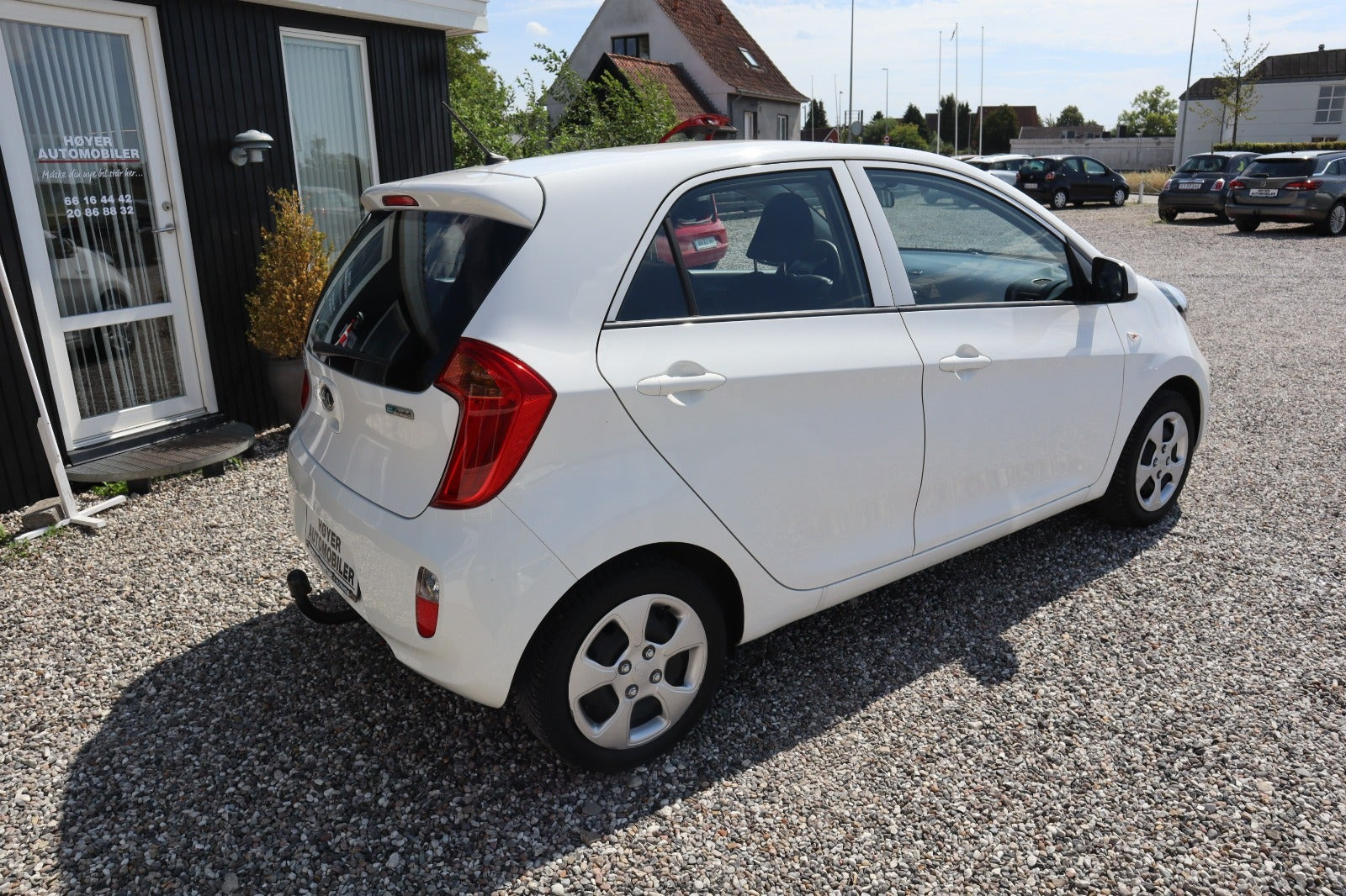 Hvid Kia Picanto fra 2014