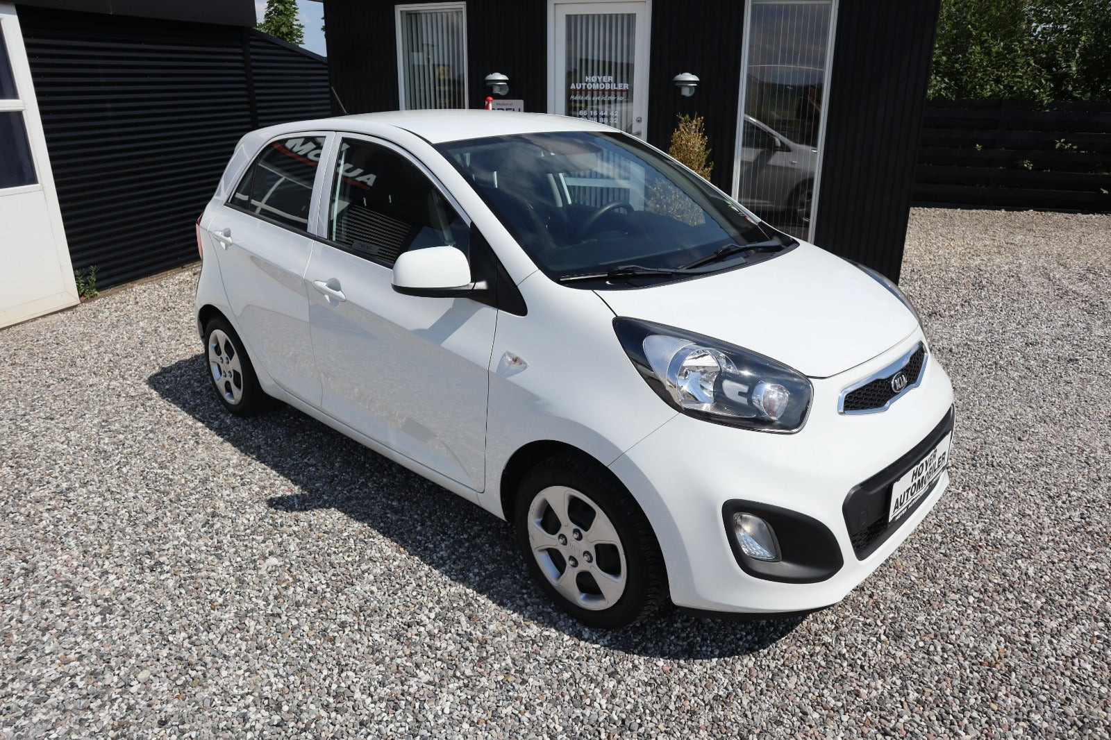 Hvid Kia Picanto fra 2014