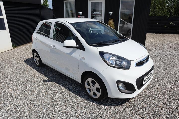 Hvid Kia Picanto fra 2014