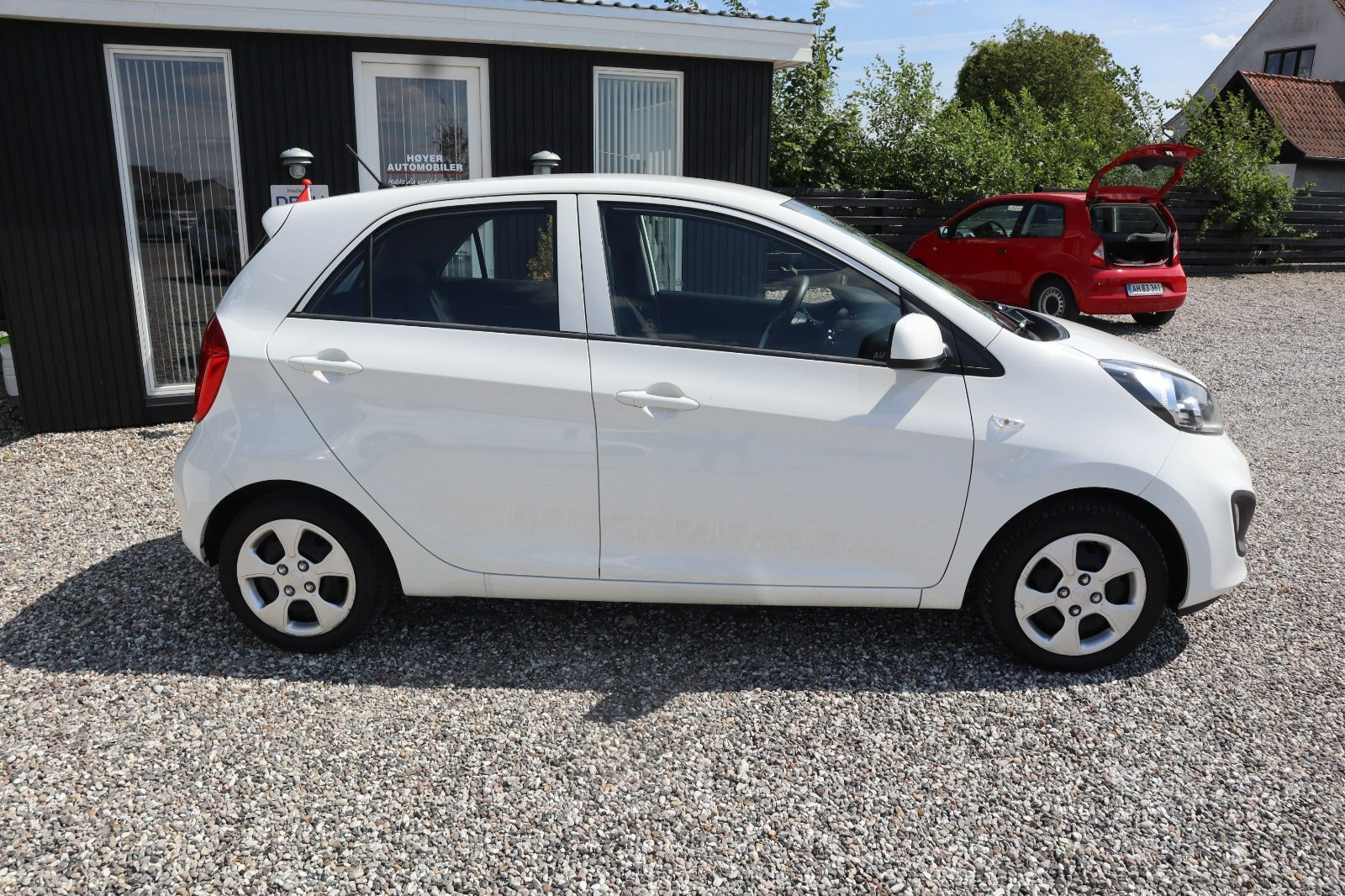 Hvid Kia Picanto fra 2014