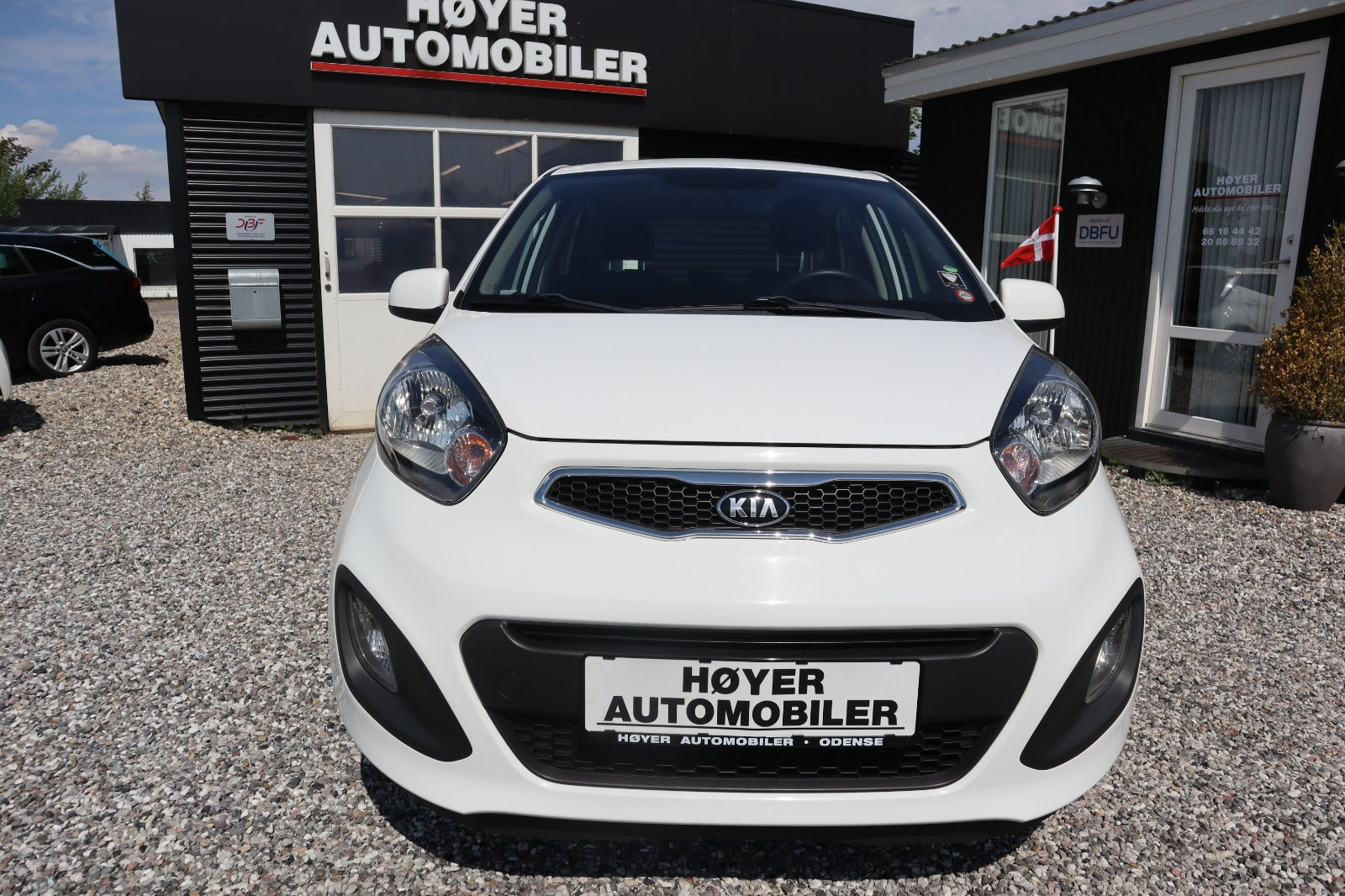 Hvid Kia Picanto fra 2014