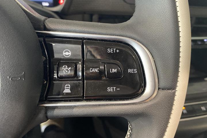 Grøn Fiat 500e fra 2022