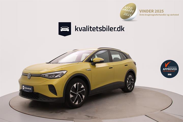 Gul VW ID.4 fra 2021