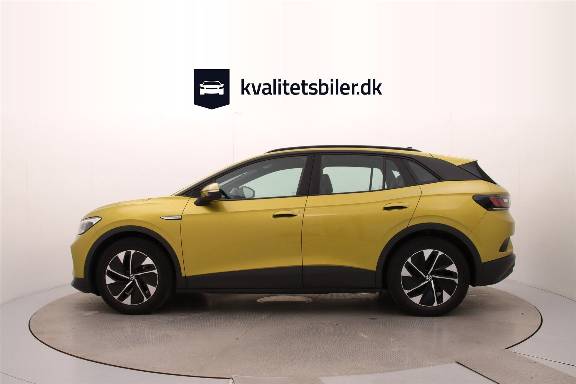 Gul VW ID.4 fra 2021