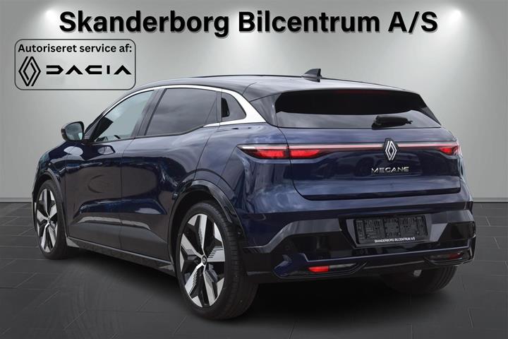 Blå Renault Mégane fra 2023