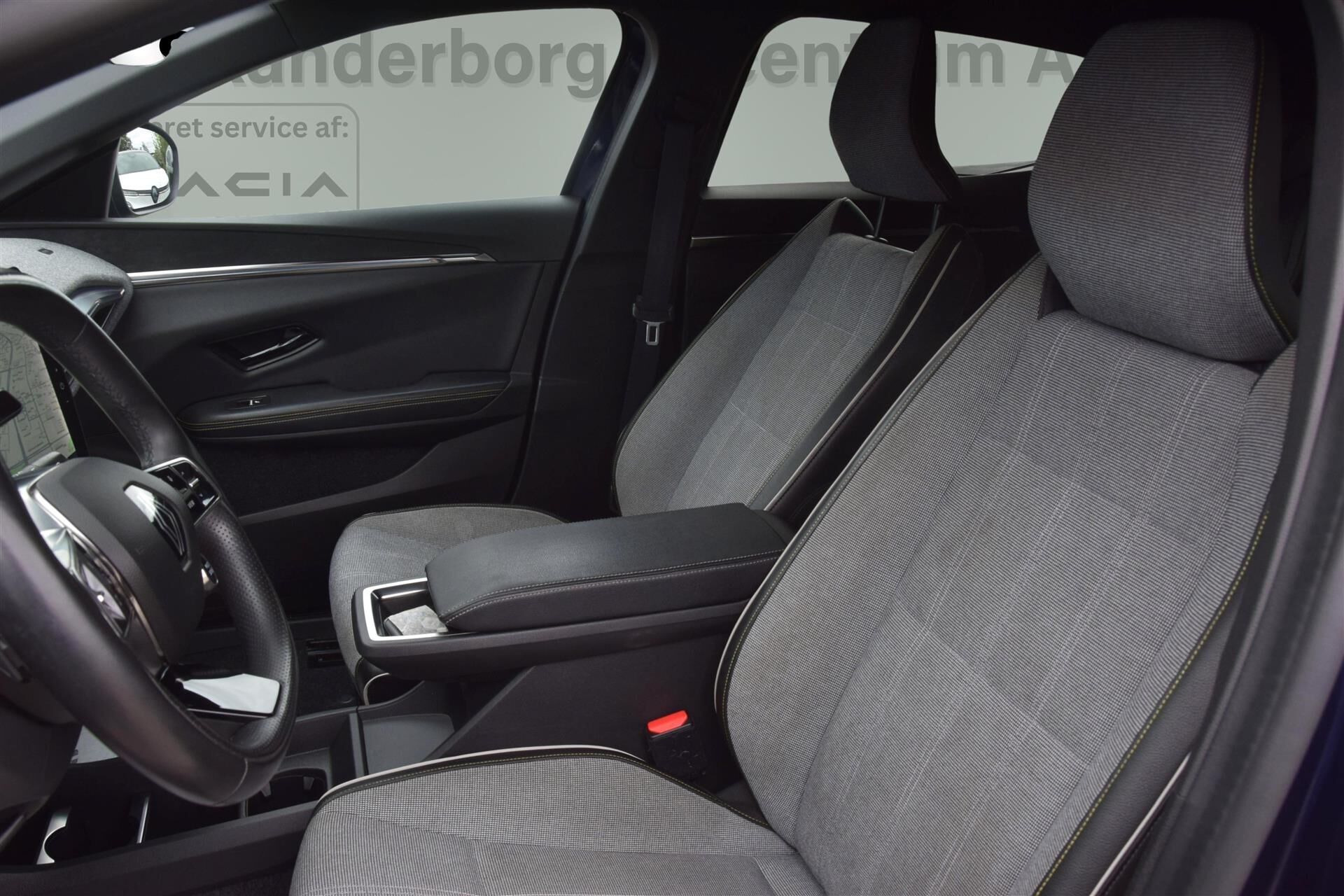 Blå Renault Mégane fra 2023