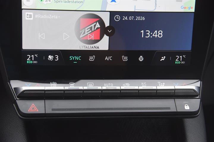 Blå Renault Mégane fra 2023