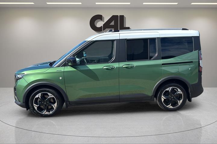 Grøn Ford E-Tourneo Courier fra 2025