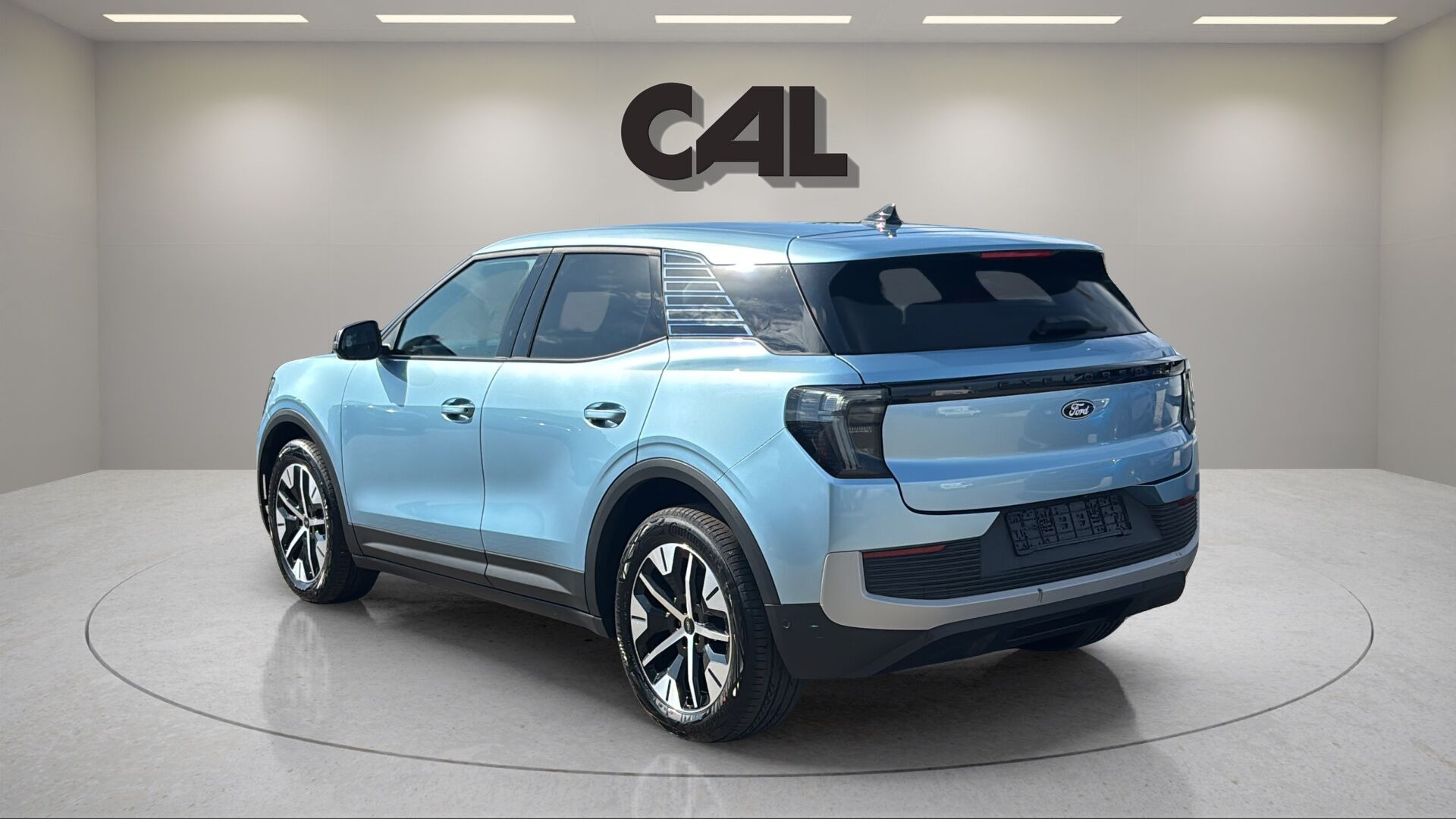 Blå Ford Explorer fra 2025