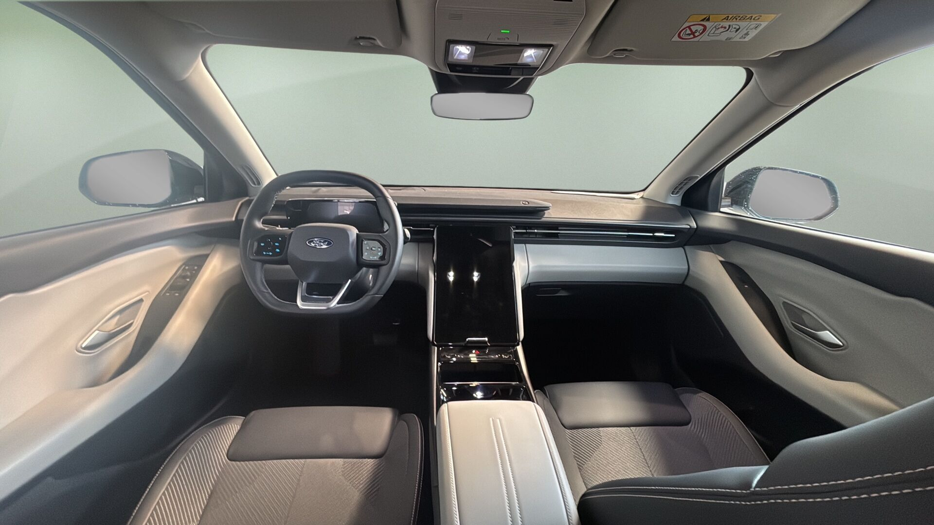 Blå Ford Explorer fra 2025