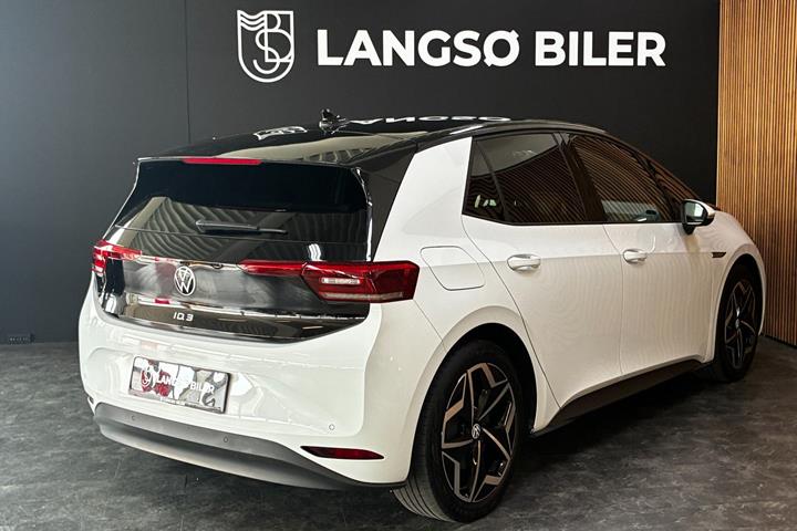 Hvid VW ID.3 fra 2021