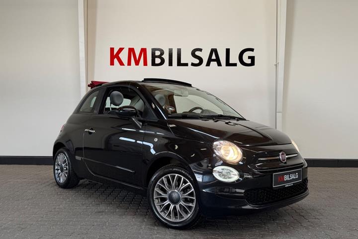 Sort Fiat 500C fra 2018